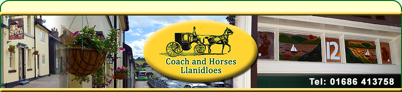 Coach and Horses Bed and Breakfast / Guest House in Llanidloes Powys Mid Wales